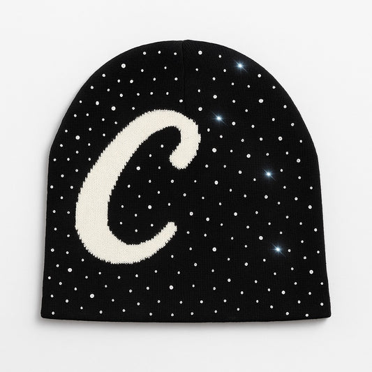 RHINESTONE BEANIE